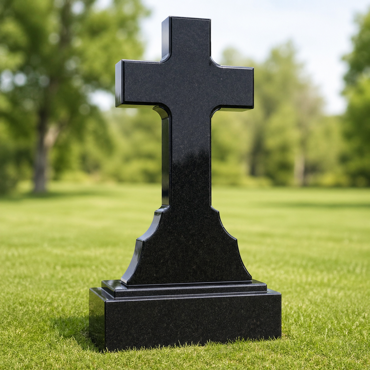 granite Jewish Headstone hand-carved by Jewish Memorials in NJ — image 1